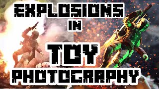 Toy Photography: Explosion Tutorial