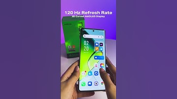 Experience 3D Curved AMOLED Display of Infinix NOTE 40S