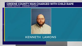 GCSO: Greene County man charged with child rape