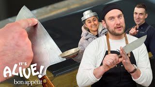 Brad Teaches You How to Sharpen Kitchen Knives | It's Alive | Bon Appétit