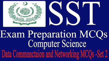 FPSC SST computer science test prep 2019 | Data Communication & Networking (Objective Questions)