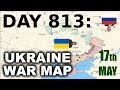 Day 813 ukranian map