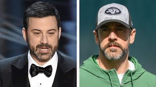 Jimmy Kimmel threatens to sue Aaron Rodgers after Epstein claim