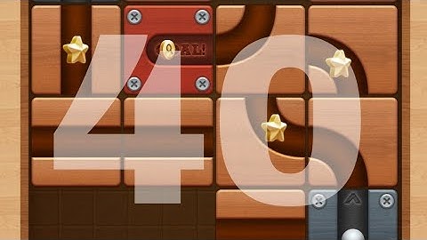 How To Solve  Roll the Ball - Slide Puzzle Star Mode Andromed Package Level 40 | Shorts video