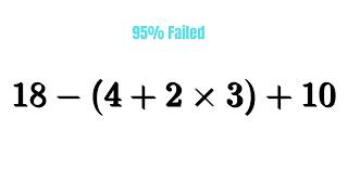 Only 1% Can Solve This Math Problem!