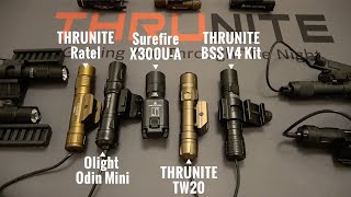 Best Value Weapons light (Comparing Thrunite, Olight, Surefire & Streamlight)