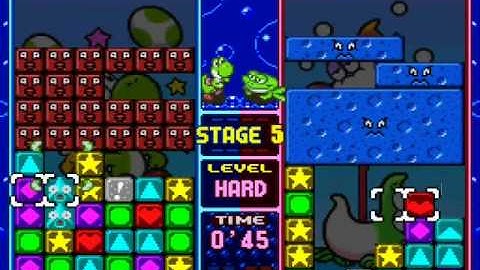 Tetris Attack Super Hard Playthrough #1