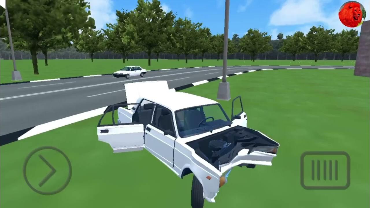 car crash cartoon" car crash test" car crash game" Satisfying Car