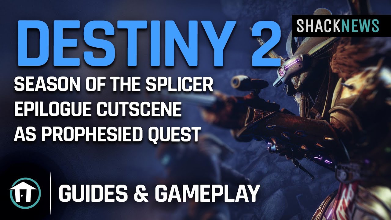 Destiny 2: Season of the Splicer Epilogue Cutscene - As Prophesied Quest