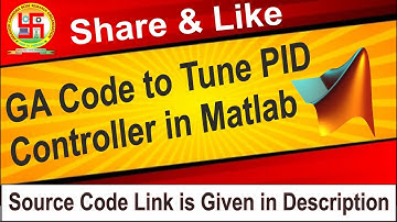 How to tune PID controller using GA (script code) in MATLAB?