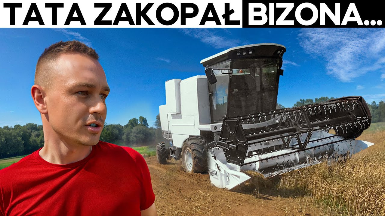 Wsiadł TATA i ZAKOPAŁ BIZONA... AWANTURA na POLU !!