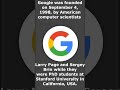 Who invented Google - When Google was Founded #shorts #youtubeshorts #shortvideo #youtubeviralshort