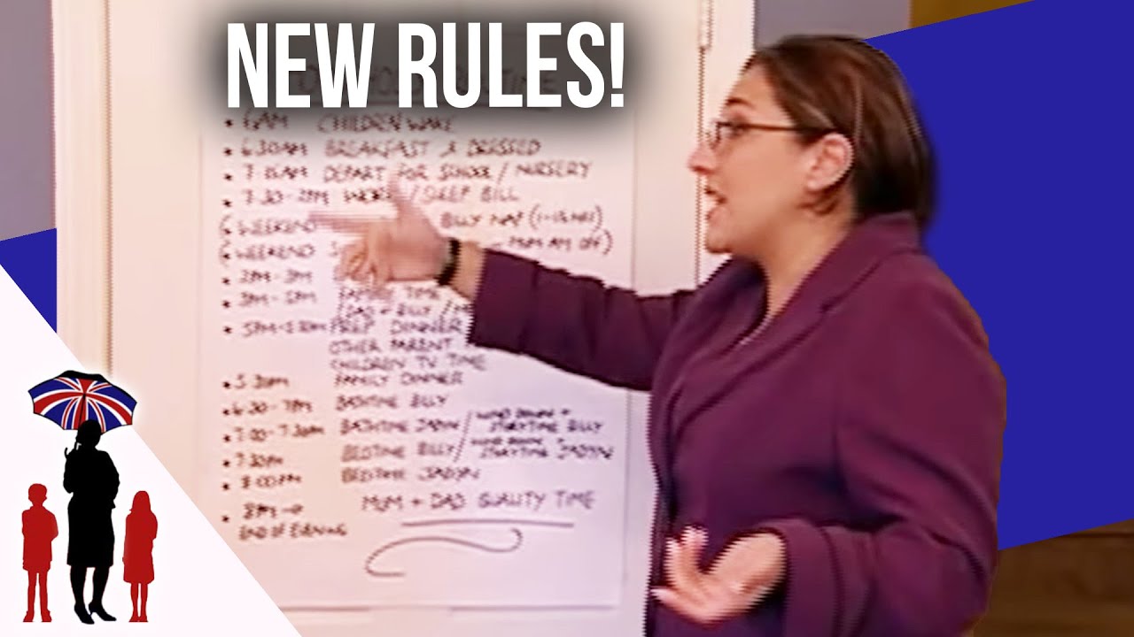 Supernanny House Rules Chart