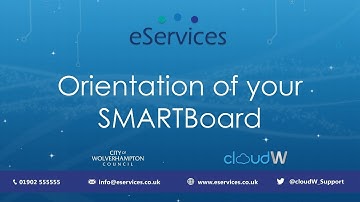 Orientation of your SMARTBoard | Tutorial