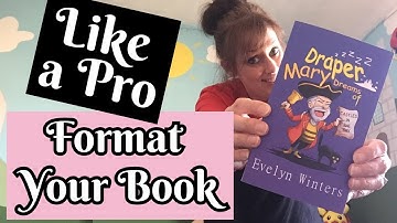How to format a paperback book for Amazon - KDP