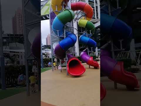 Spiral Slide | Rainbow Slide Playground Gem Adventure