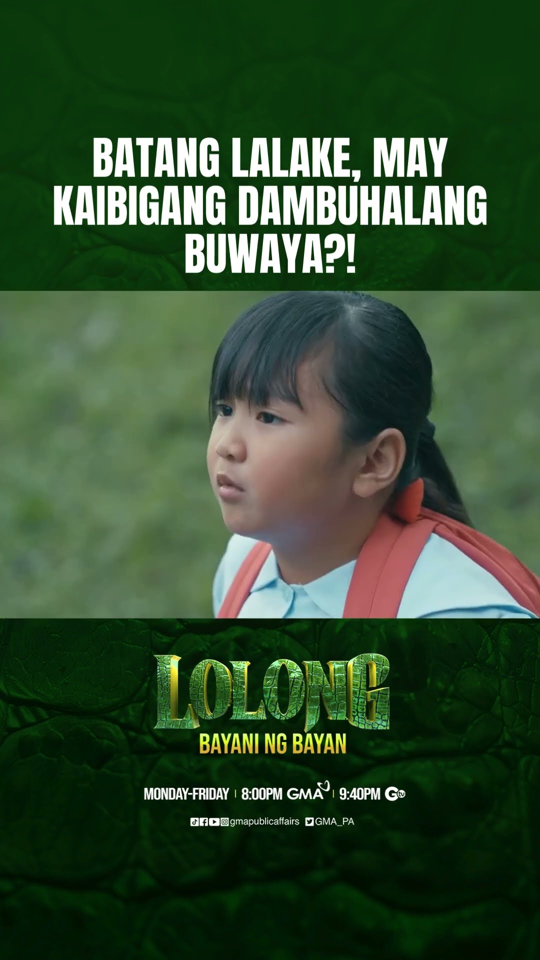 Batang lalaki, may kaibigang  dambuhalang buwaya?! | Lolong 2