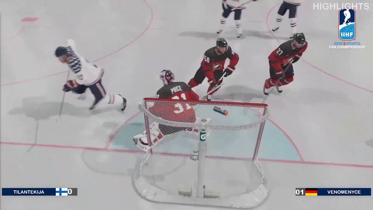 Top-5 Plays Final Week | 2020 IIHF Esports Fan Championship