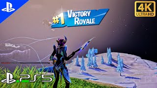 FORTNITE PS5 Chapter 4 | SOLO WIN Gameplay | 4K ( no commentary )