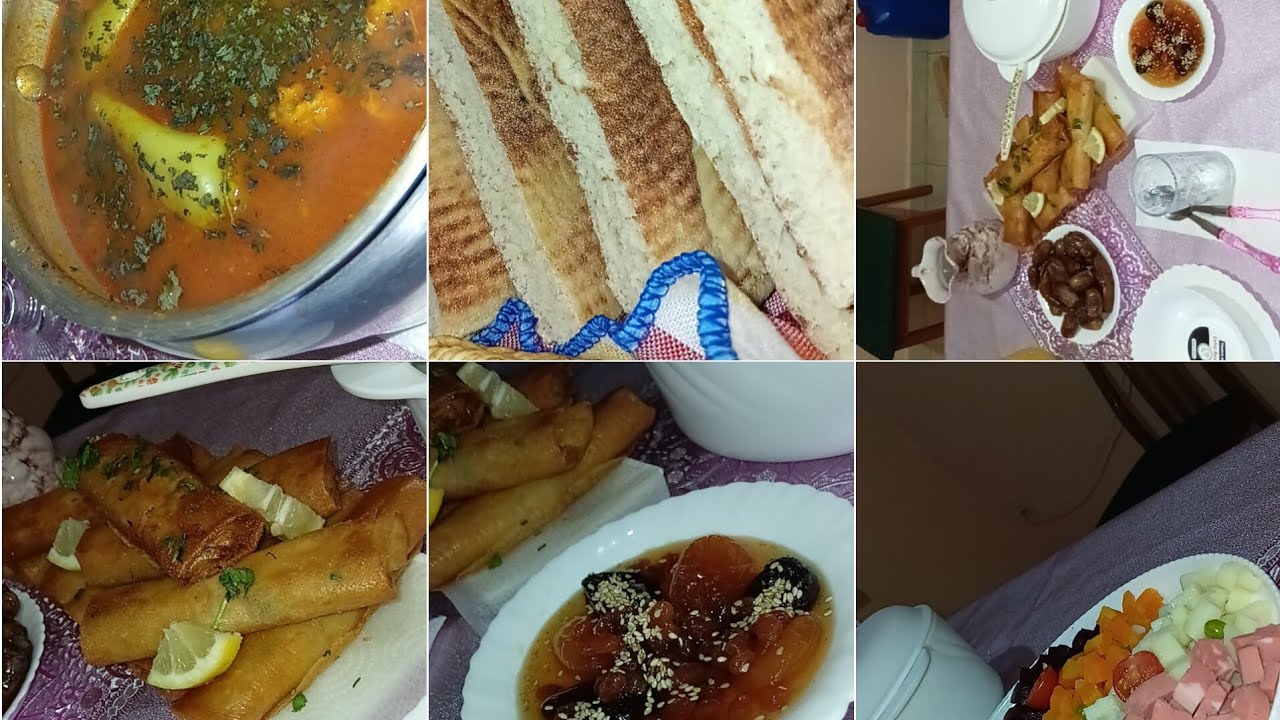 طاولتي اول نهار رمضان مقتطفات فيديو خفيف ضريف