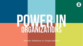 Power in Organizations