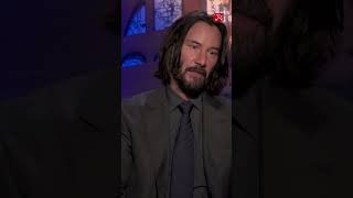 Keanu Reeves JOHN WICK: CHAPTER 3 - PARABELLUM Interview #shorts