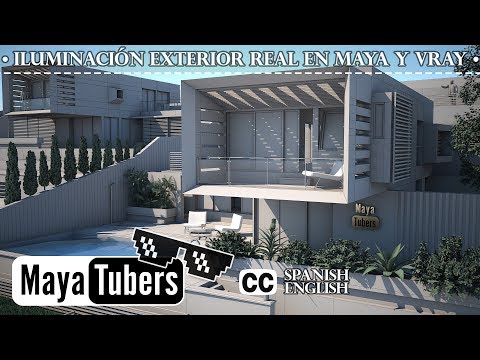 Iluminación Exterior Diurna En Vray Y Maya Sin Hdr Exterior Diurna En Vray Y Maya Sin Hdr