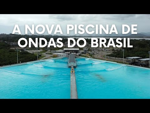 A nova piscina de ondas artificiais do Brasil - Surfland