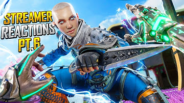 KILLING STREAMERS WITH INSANE MOVEMENT IN APEX LEGENDS #6 (FUNNY Reactions)