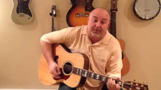 Video voorbeeld van "How to Play Country Roads - John Denver (cover) Easy 5 Chord Tune"