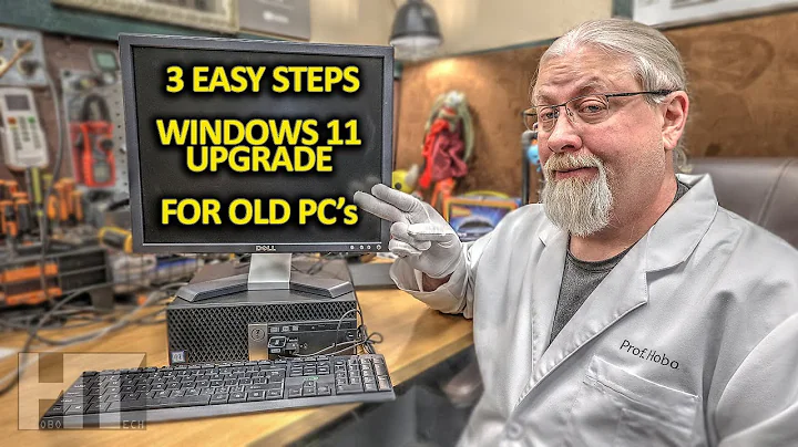 UPGRADE Any OLD PC Computer To WINDOWS 11 In 3 EASY Steps!