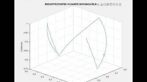 end effector trajectory