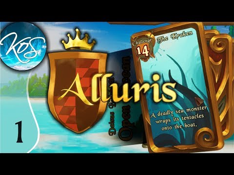 Alluris Ep 1: XP, LUST & GREED -  Let's Play (Choose Your Own Adventure Card Game)