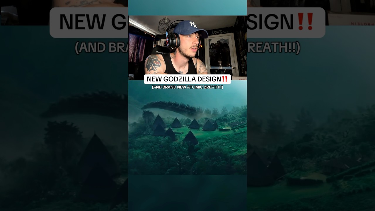 NEW GODZILLA DESIGN!! (NEW ATOMIC BREATH!!) #Godzilla