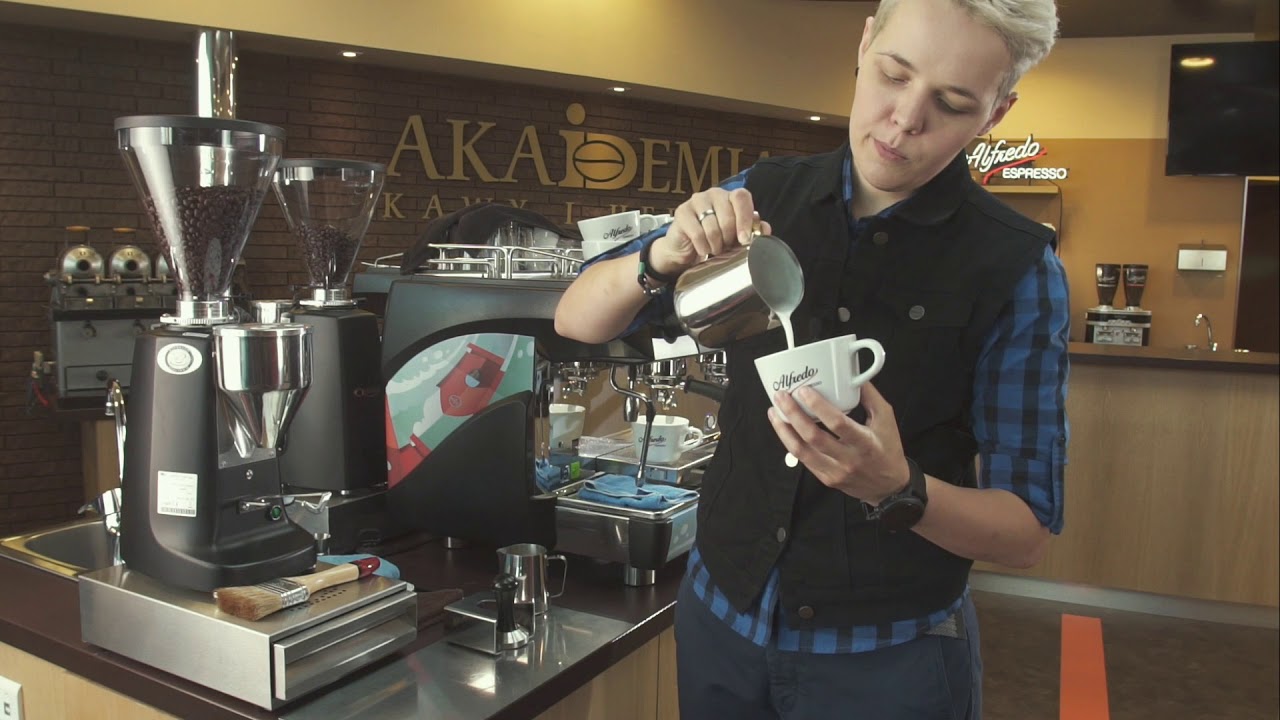 Arte Latte.  Kozica/wilk.