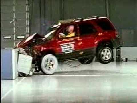 2008 Ford escape hybrid crash test #6