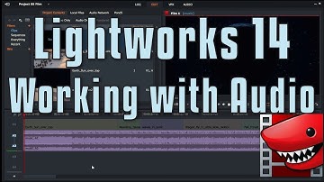 Lightworks 14 - Working with Audio | Lightworks Tutorial | Video Editing With Lightworks