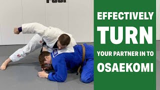 LEARN A POWERFUL TURN OVER TECHNIQUE - Travis Stevens Basic Judo Techniques