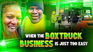 When the Boxtruck 🚛💨 Business Is Too Easy | the Boxtruck Couple