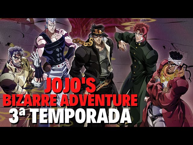 Primeira temporada de JoJo's Bizarre Adventure ganha data de estreia na  Netflix - NerdBunker