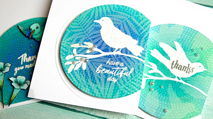 Ink & Stamp Layered Backgrounds