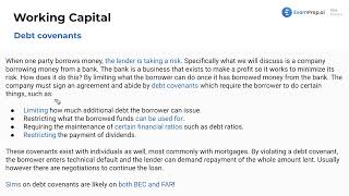 Debt Covenants [CPA Prep]