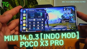 MIUI 14.0.3 [Indo MOD] POCO X3 Pro