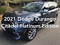 2021 Dodge Durango Citadel Platinum Edition