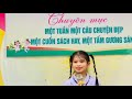 Chuyên mục: Mỗi tuần một câu chuyện đẹp - Lớp 3A2, trường TH Thạch Châu, huyện Lộc Hà, Hà Tĩnh.