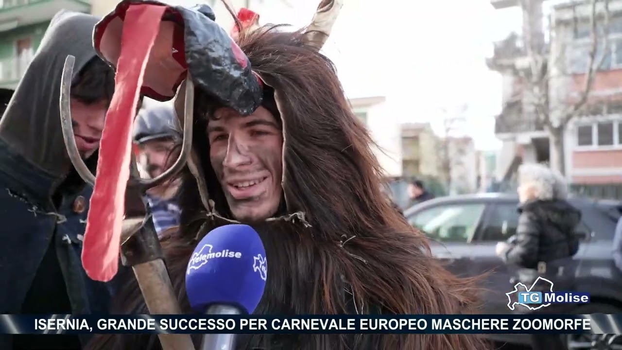 Isernia, grande successo per Carnevale Europeo Maschere Zoomorfe