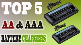 ✅AA & AAA Battery Charger - Top 5 Best AA & AAA Battery Chargers in 2023.