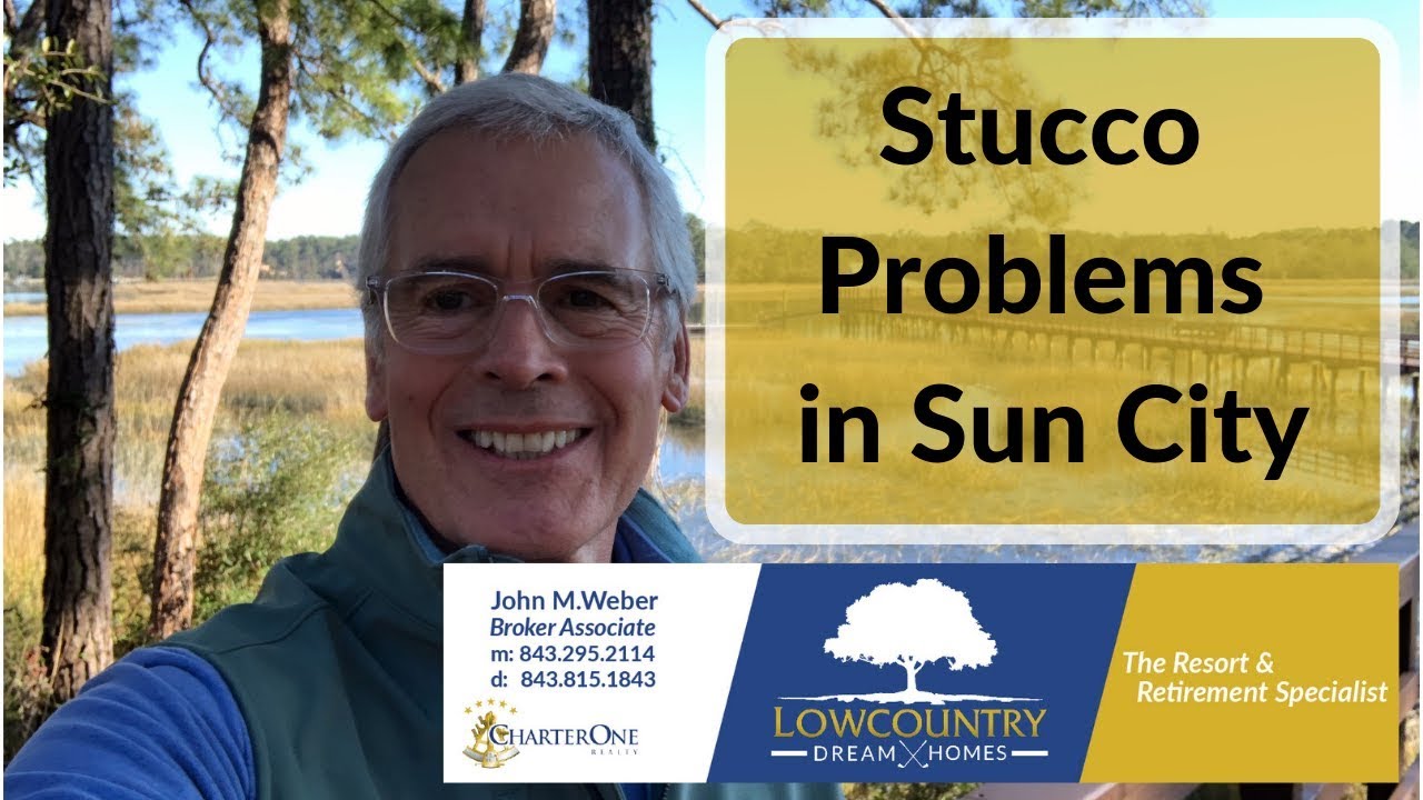 Stucco Problems in Sun City Hilton Head