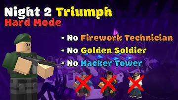 Null & Void Event Night 2 || SOLO HARD MODE Using MILITANT || Tower Defense Simulator