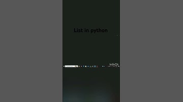 #list #pythontutorial #python #pythonprogramming #python3